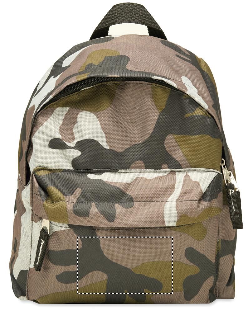 Print position FRONT POCKET