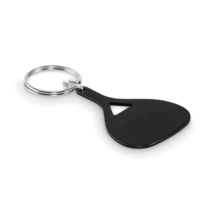 Aluminium keyring KEPAD with paddle shape and your logo
