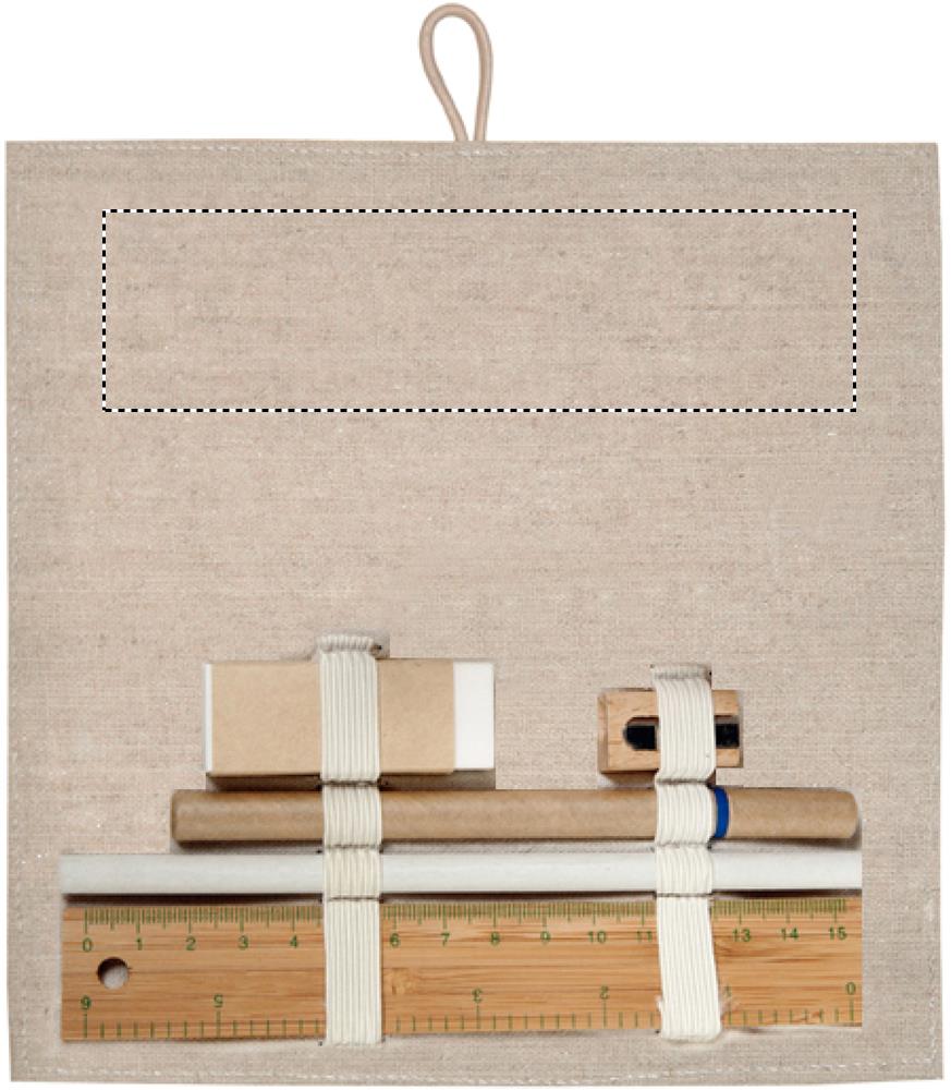 Print position POUCH INSIDE
