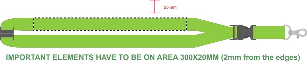 Print position FRONT STR ON WHITE