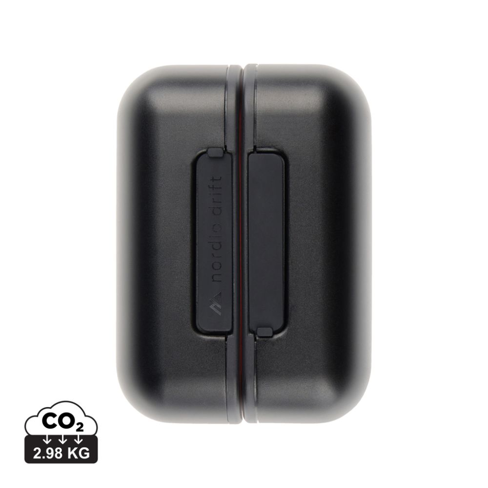 Dual hand warmer powerbank Nordic Drift Everest 6000 mAh, magnetic, with your logo