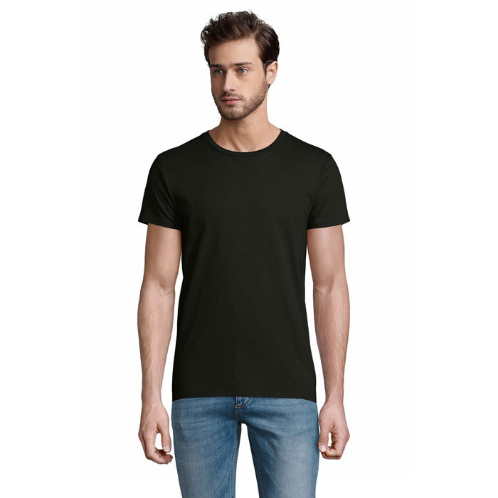 Men's organic cotton T-shirt PIONEER MEN, fitted 175 g/m² jersey, with your print