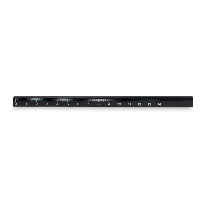 Carpenter's pencil MADEROS with 14 cm ruler with your logo