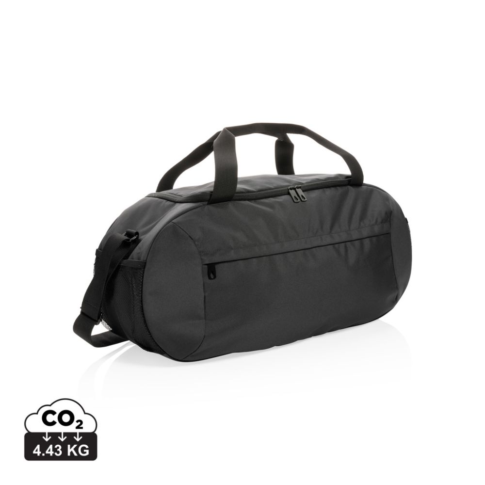 Sports duffel bag Impact AWARE™ 28 l in recycled rPET with your logo