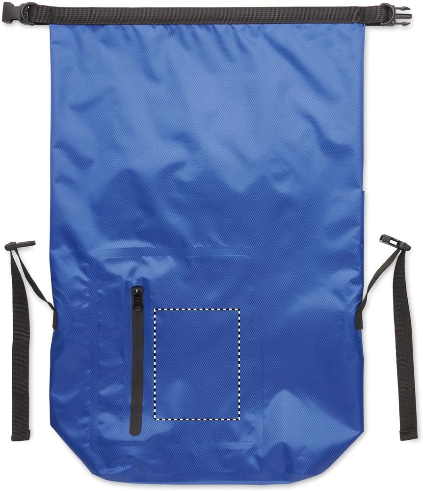 Print position FRONT POCKET