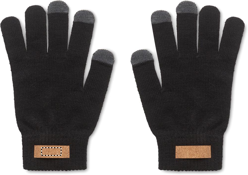Print position GLOVE LEFT