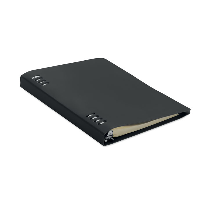 A5 refillable spiral notebook SPIRABLE with recycled PU cover and your logo