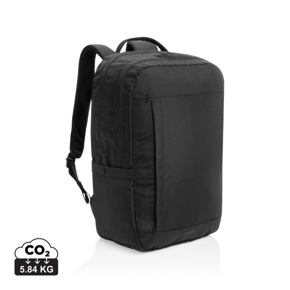 Laptop backpack SP Aware™ RPET Edin, 100% rPET, 15.6" laptop compartment, with your logo