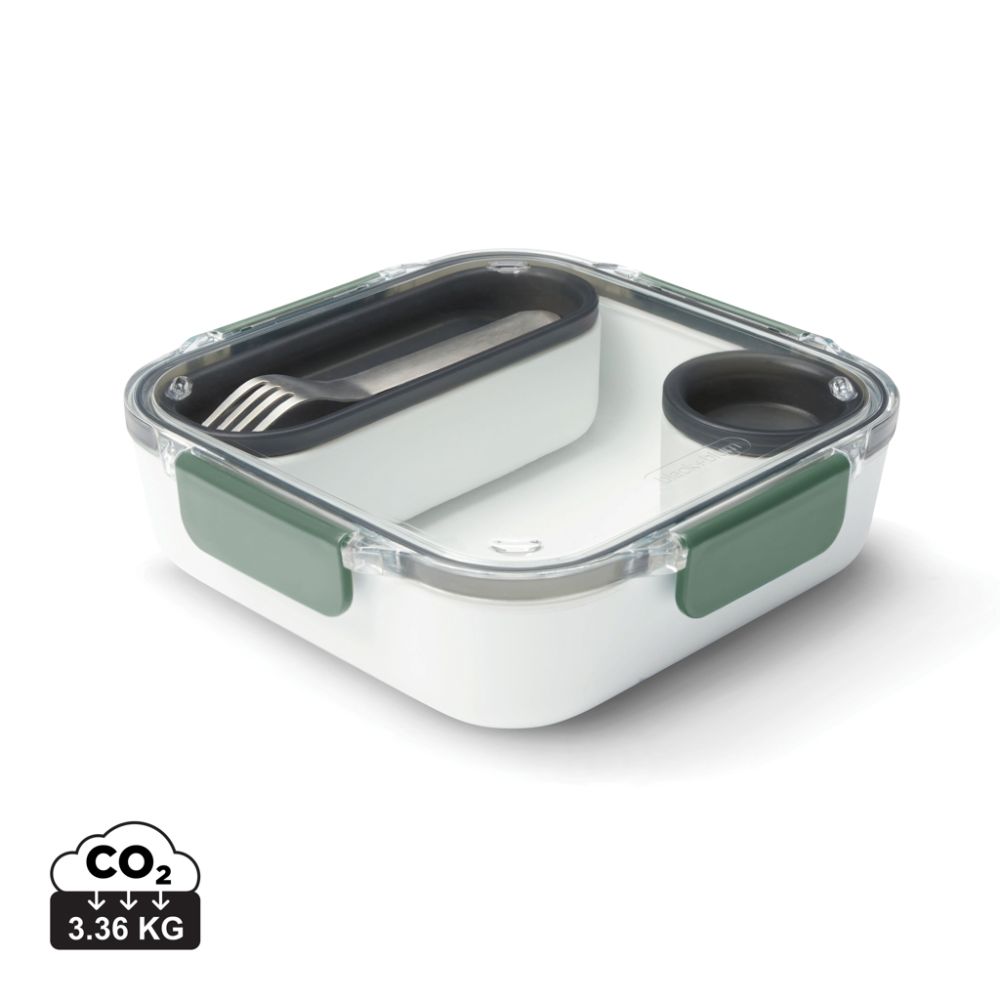Pusdienu kaste Black+Blum Lunch Box Original ar mērces trauciņu ar jūsu logo