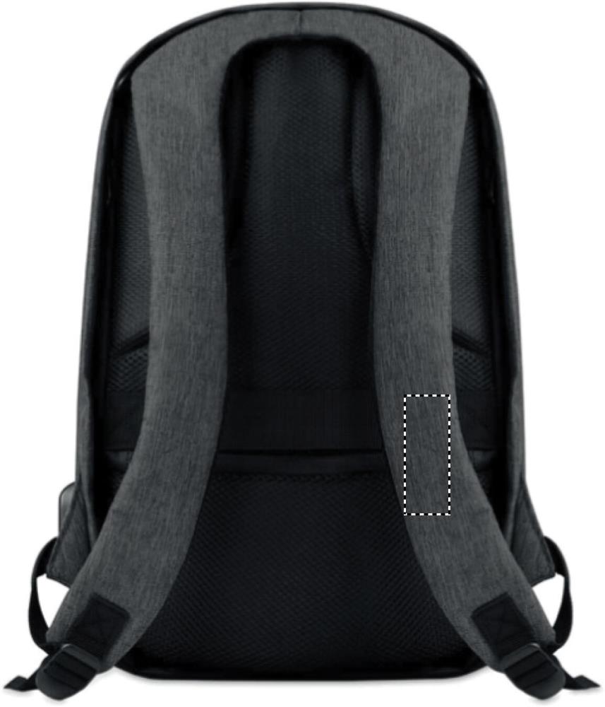 Print position SHOULDER STRAP LEFT