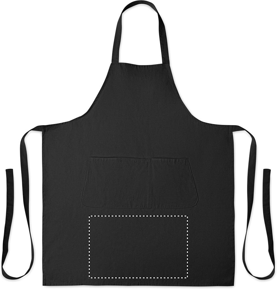 Print position FRONT BELOW POCKET