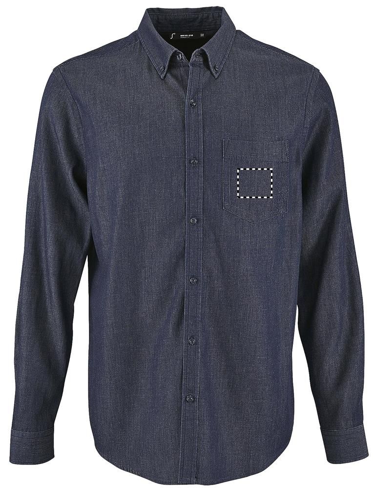 Print position FRONT POCKET