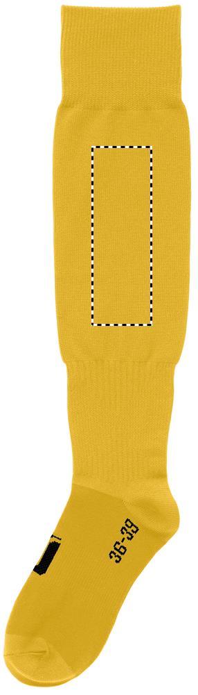 Print position SOCK 1 LEFT