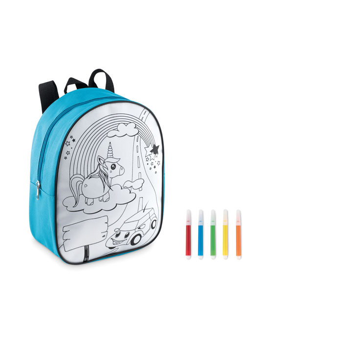 Mugursoma BACKSKETCHY ar 5 flomāsteriem ar jūsu apdruku
