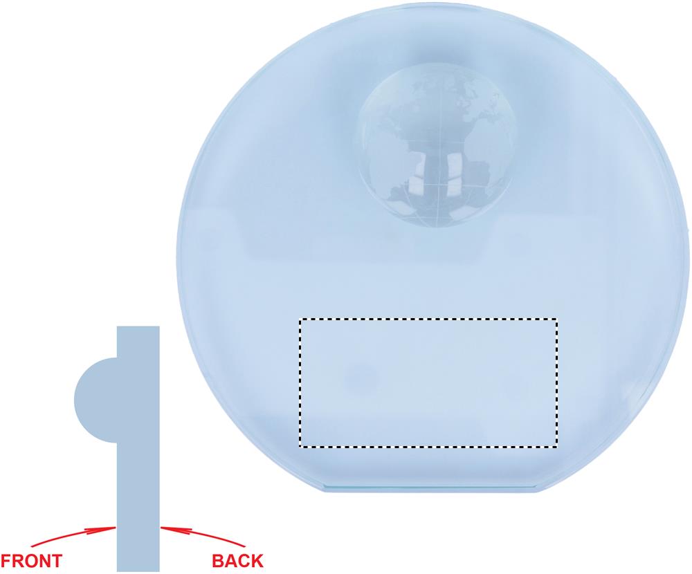 Print position FRONT GLASS