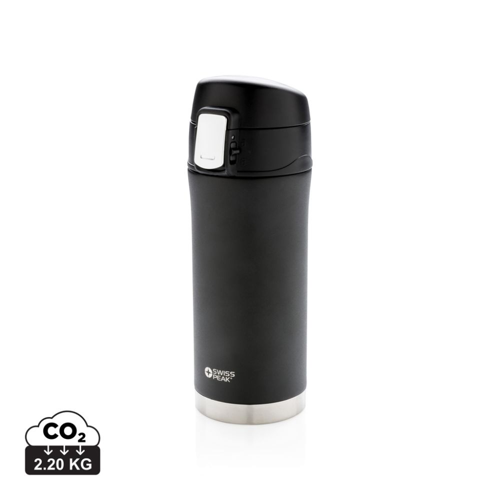 Vacuum mug Swiss Peak Elite 300 ml with copper-plated inner wall with your logo