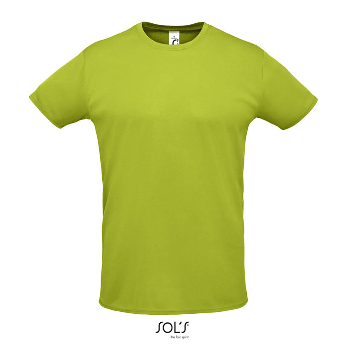 SPRINT unisex piqué T-shirt, 130 g/m², with your print