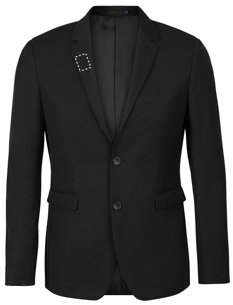 Print position LAPEL RIGHT