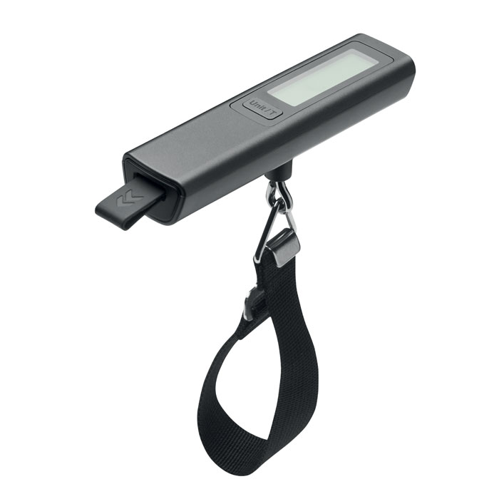 Digital luggage scale VOYAGE, self-powered, with your logo