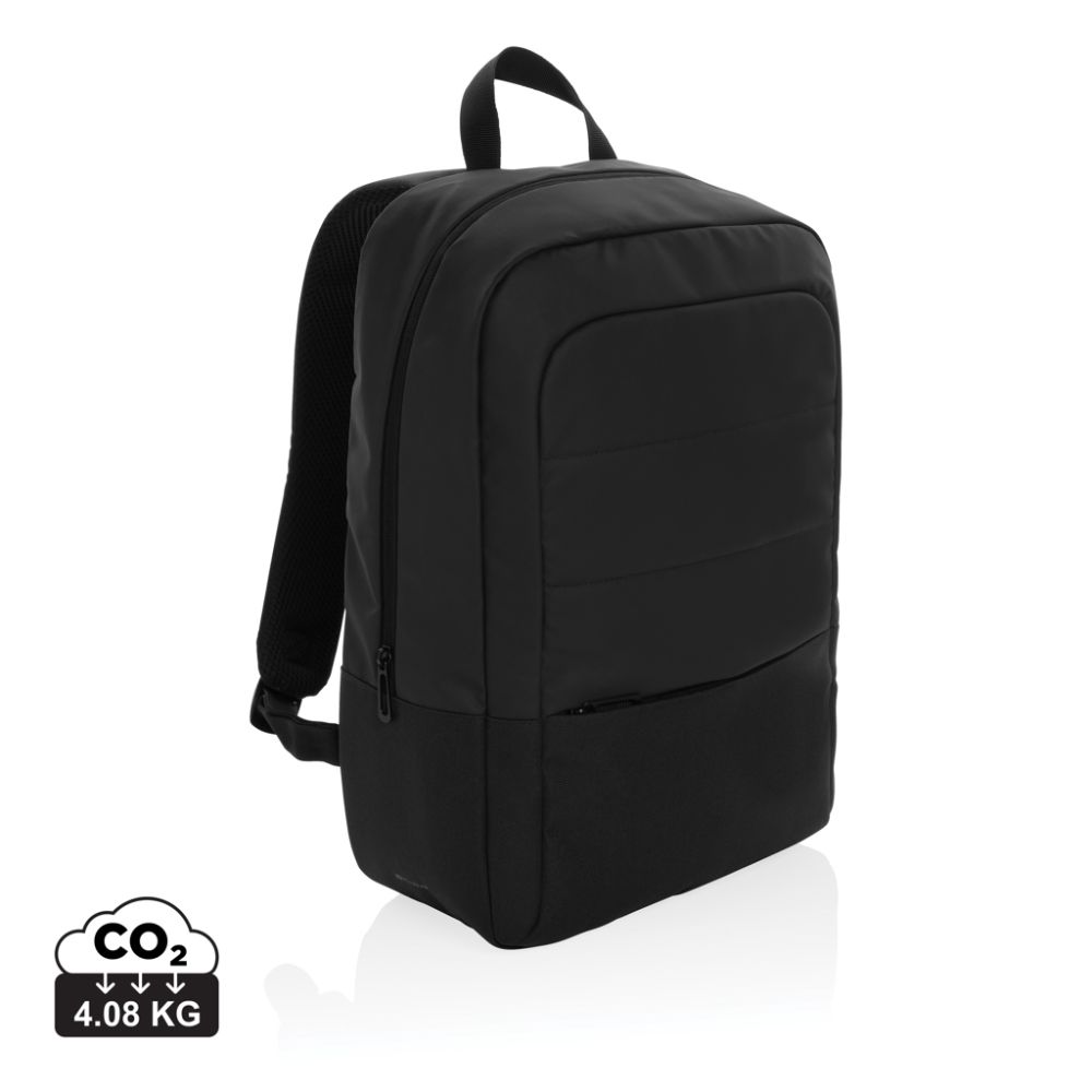 Portatīvā datora mugursoma Armond AWARE™ no rPET 15,6 collu ar jūsu logo