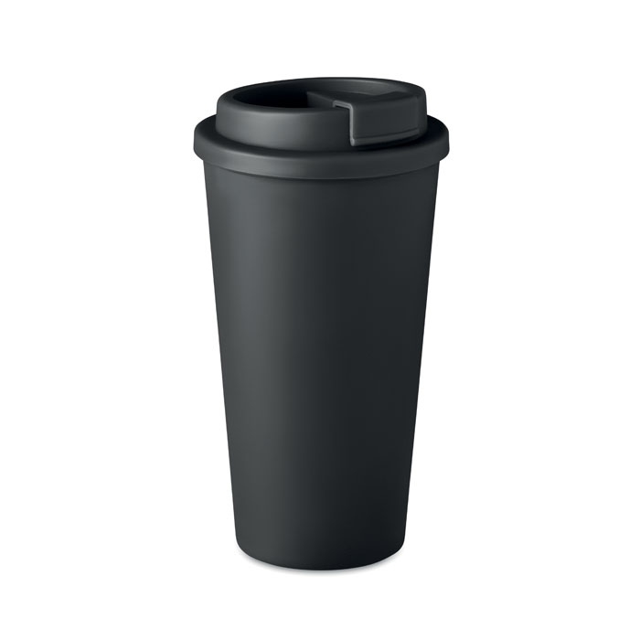 Dubultsienu krūze TUESDAY 450 ml no PP ar jūsu logo
