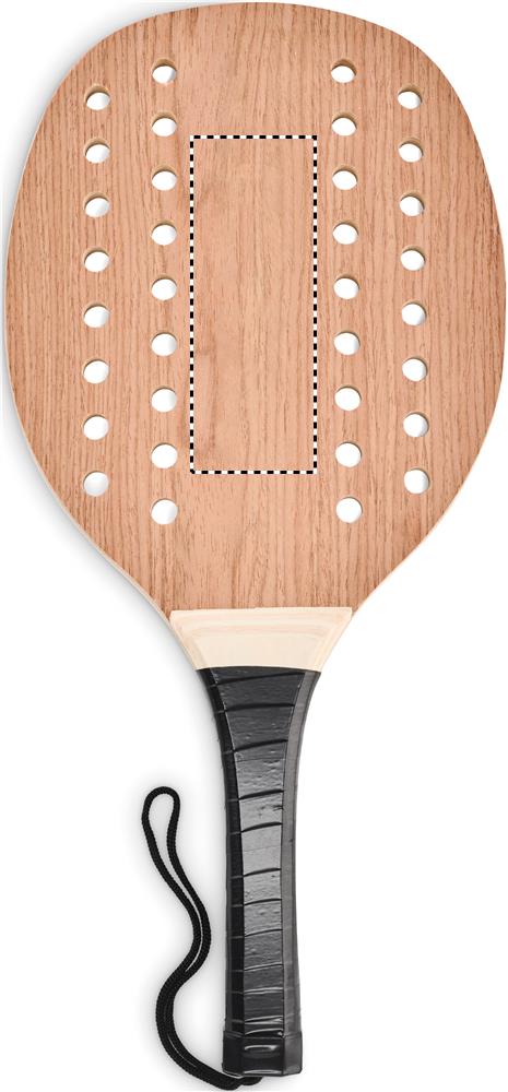 Print position RACKET 1 SIDE 2