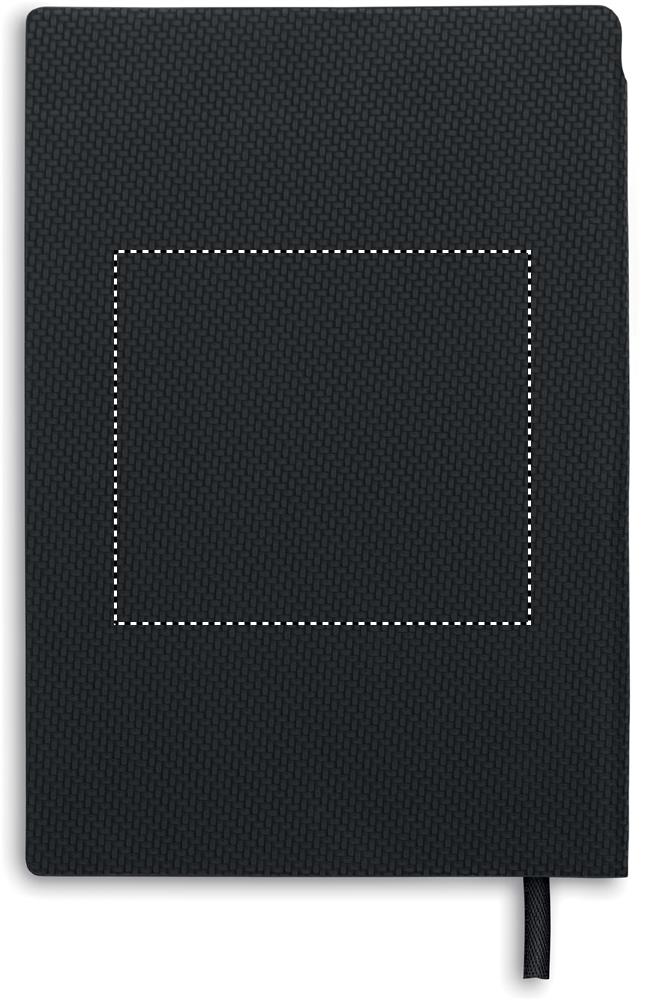 Print position NOTEBOOK BACK