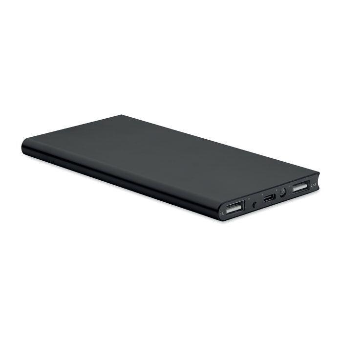 Powerbank POWERFLAT8C 8000 mAh no pārstrādāta alumīnija ar jūsu logo