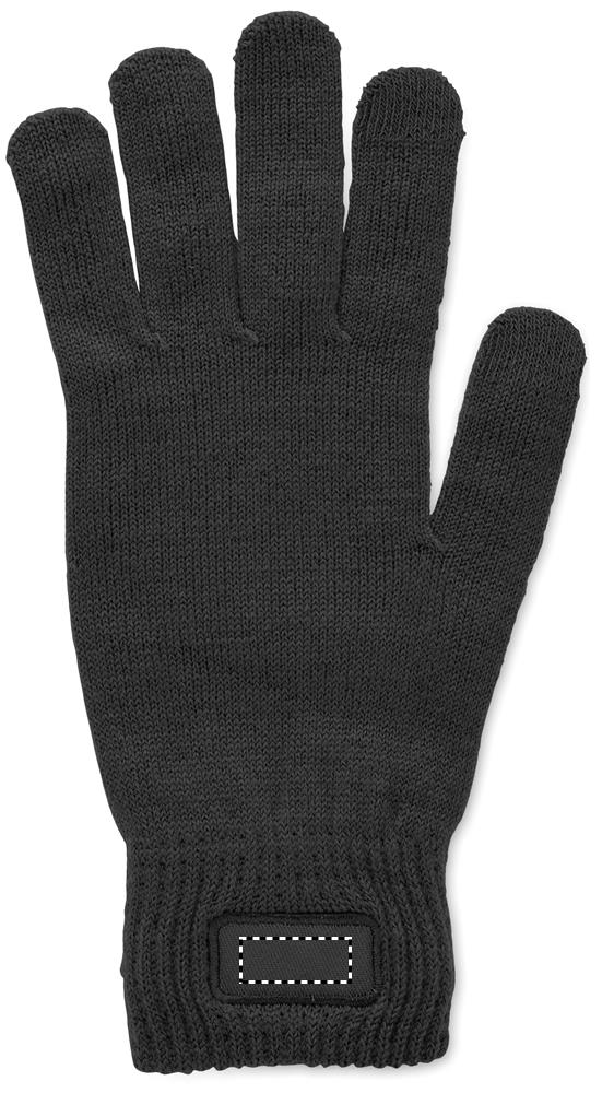 Apdrukas vieta GLOVE LEFT