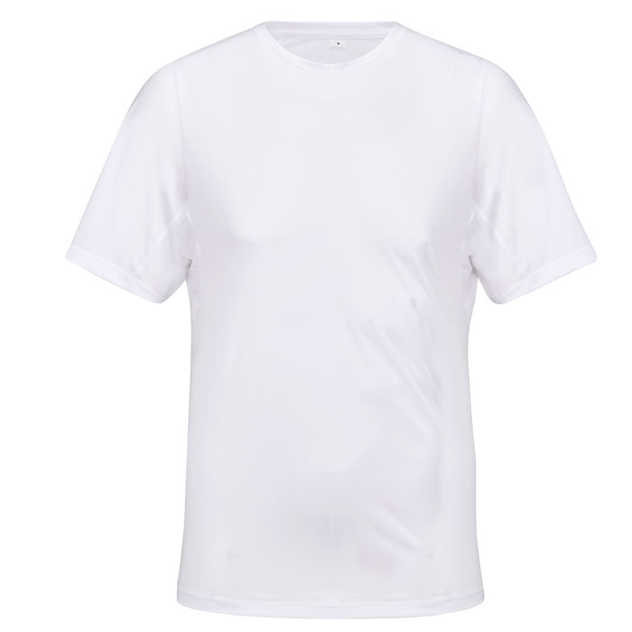 STORM unisex sports T-shirt in breathable recycled polyester with your print