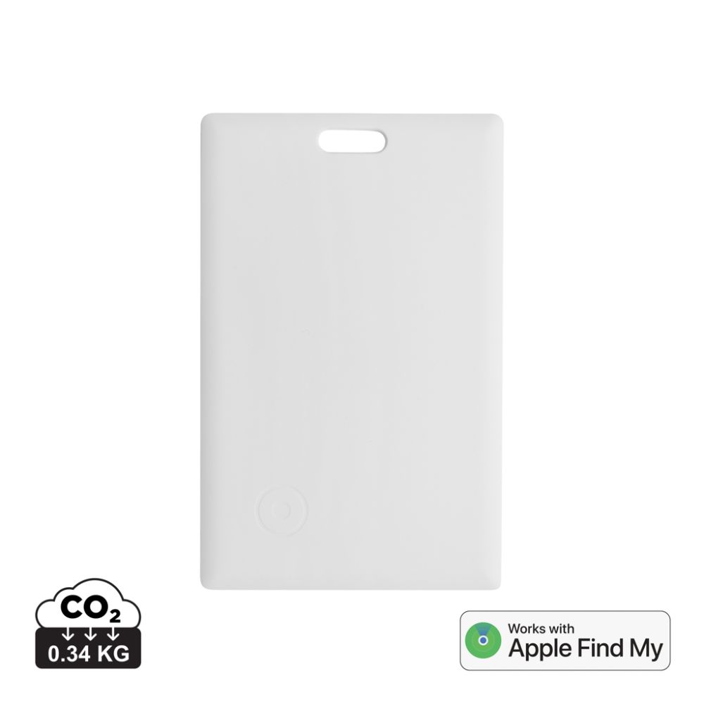 Findcard RCS recycled ABS item finder card with Find My support, with your logo