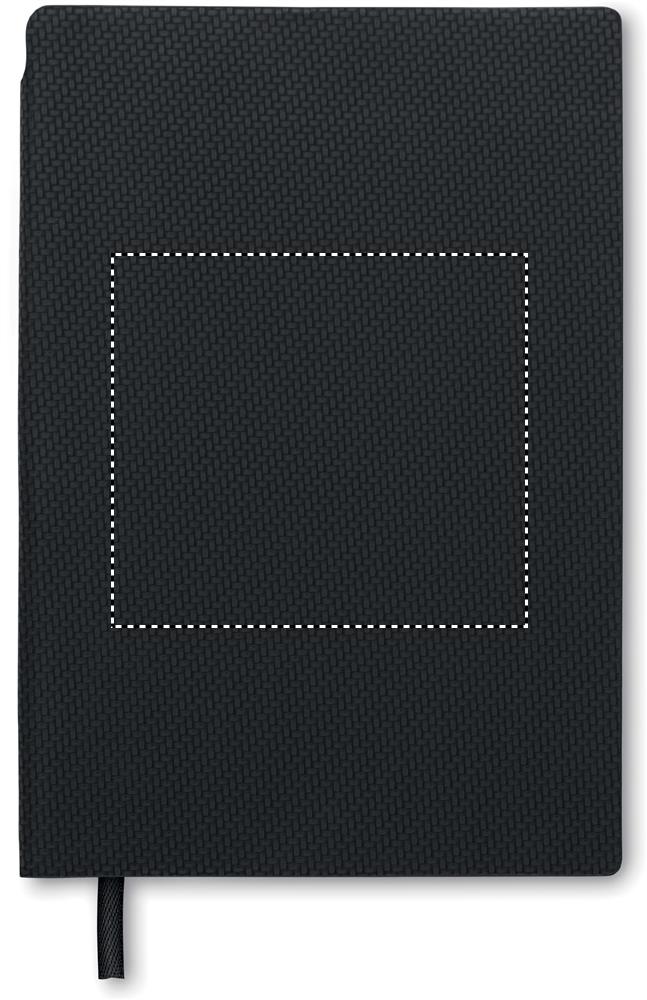 Print position NOTEBOOK FRONT
