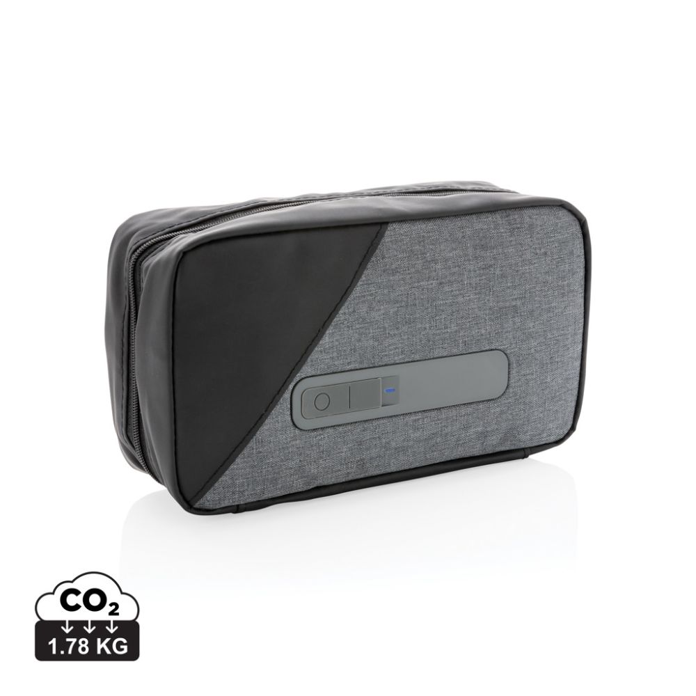 Portable UV-C steriliser pouch P820.22 with built-in battery, with your logo