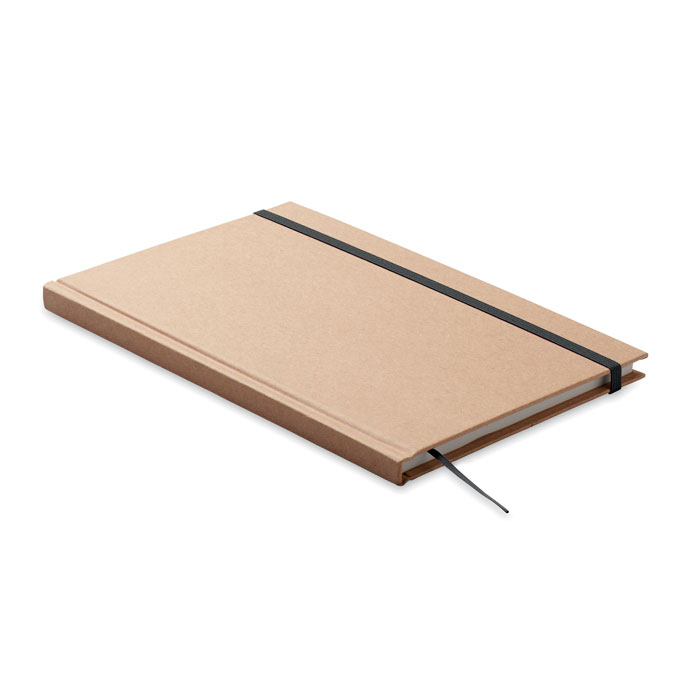 A5 Notebook MUSA made from recycled paper with your logo