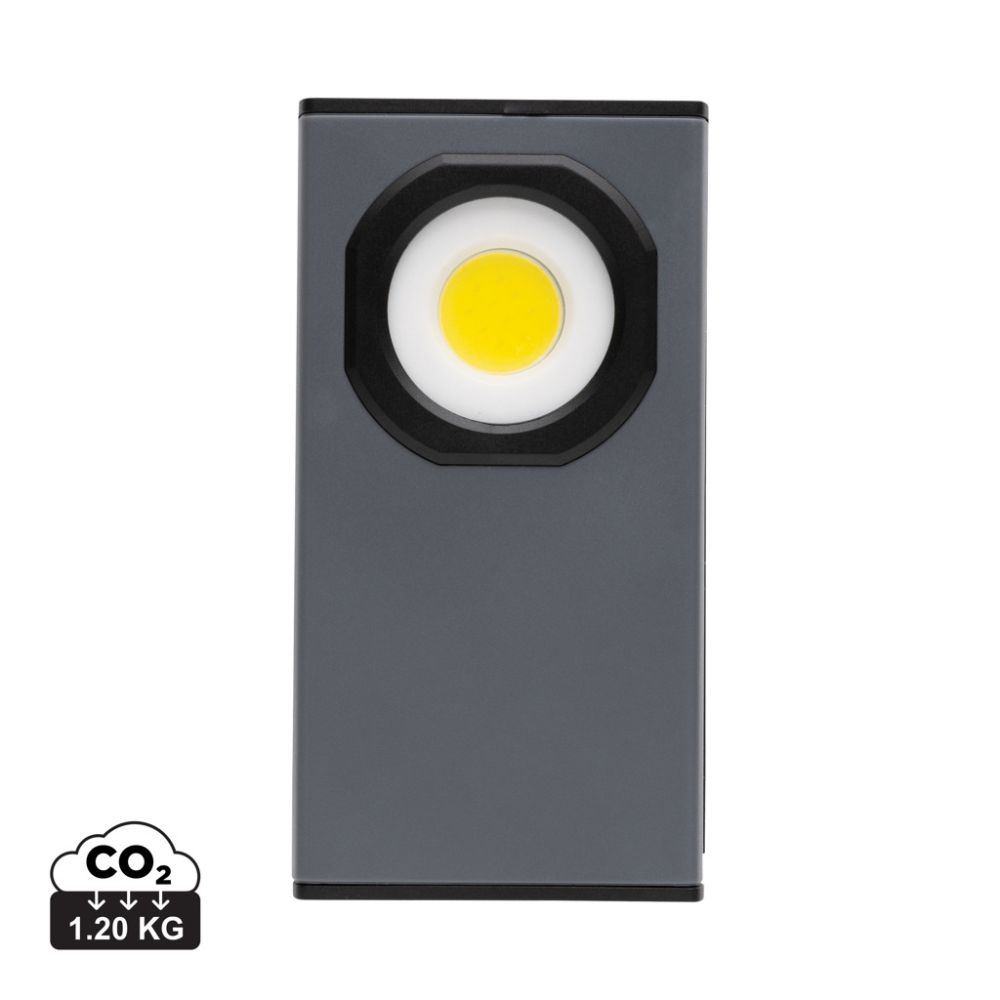 Kabatas darba lukturis Gear X ar USB uzlādi, 260 lūmeni, ar jūsu logo