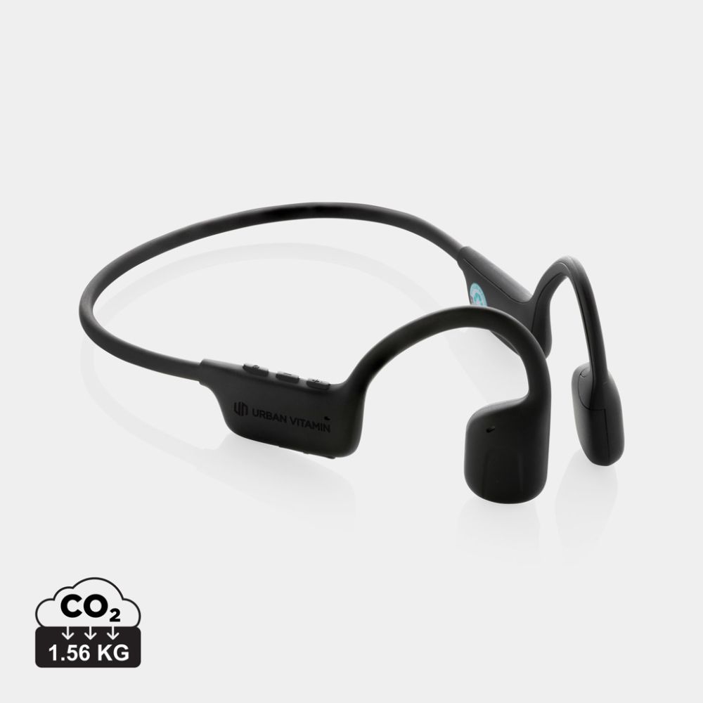 Urban Vitamin Glendale open-ear headphones, air conductive, rplastic, with your logo