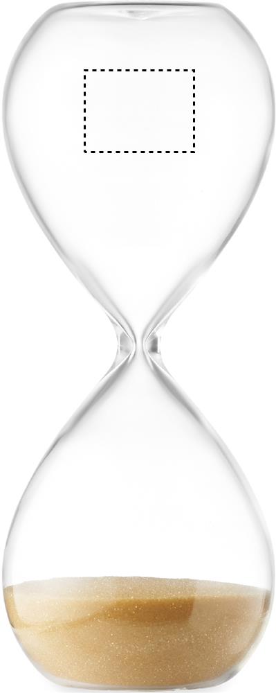 Print position HOURGLASS SIDE 1