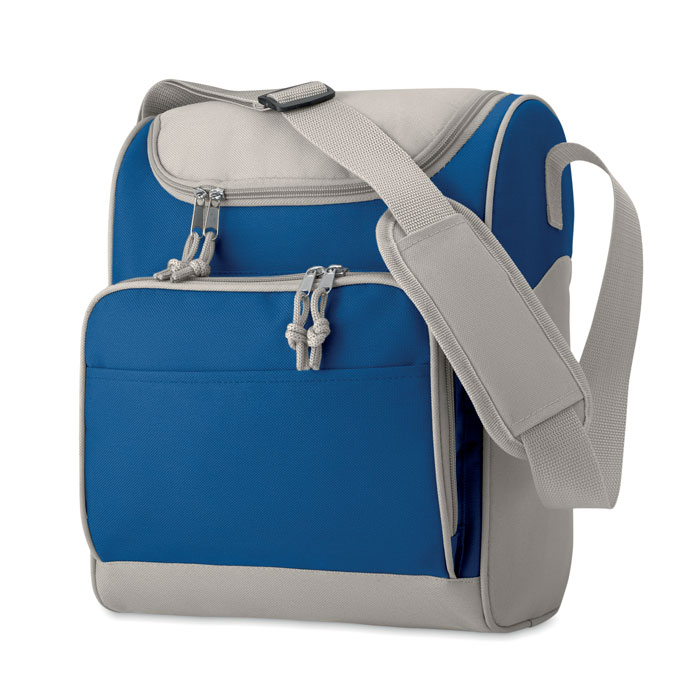 ZIPPER cooler bag with front pocket, 13 L capacity, with your logo