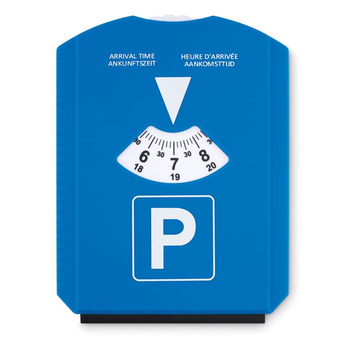 Parkošanās karte ar ledus skrāpi PARK & SCRAP ar jūsu logo