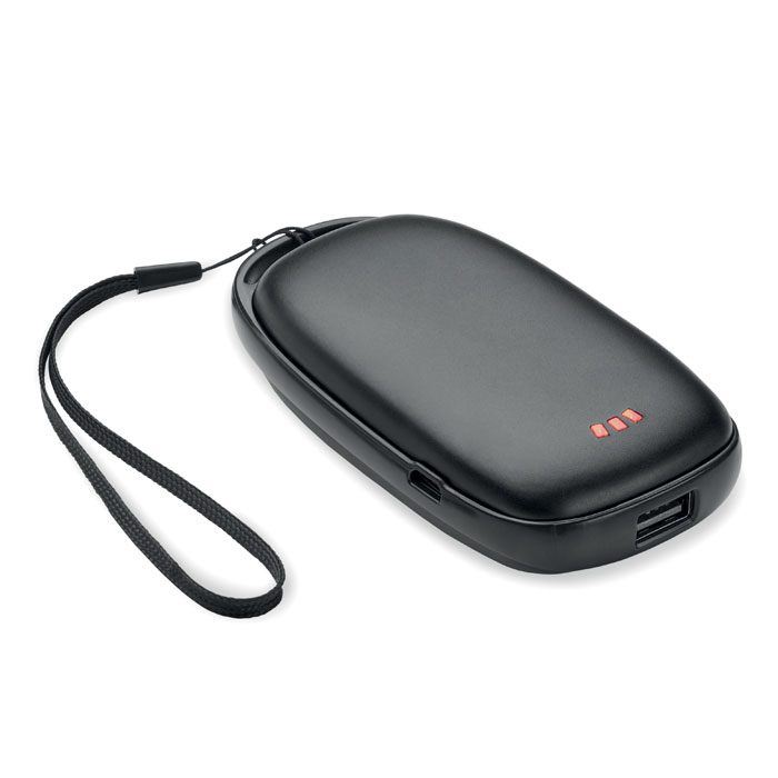 Roku sildītājs ar power bank TRICPOWER 4000 mAh ar jūsu logo