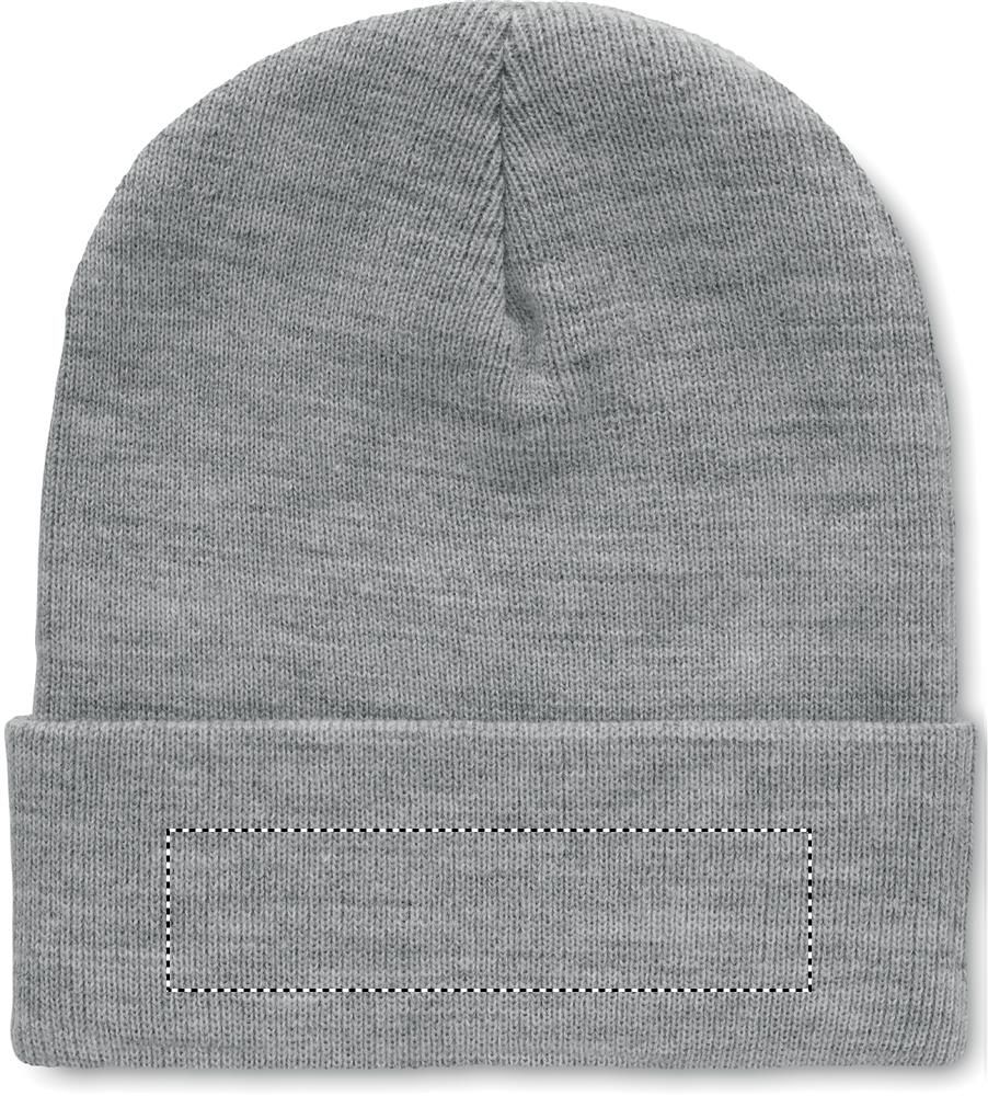 Print position BACK BOTTOM