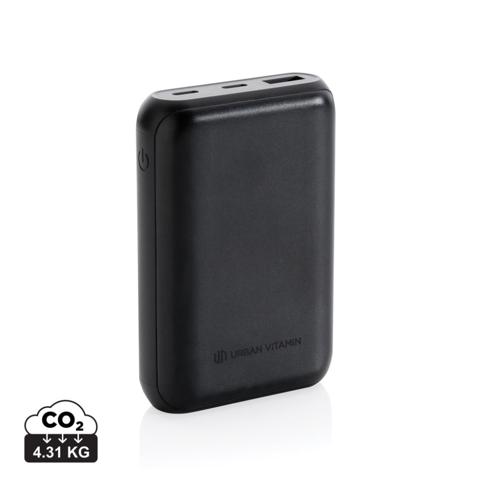 Powerbank Urban Vitamin Alameda 10.000 mAh with 18W PD fast charging with your logo