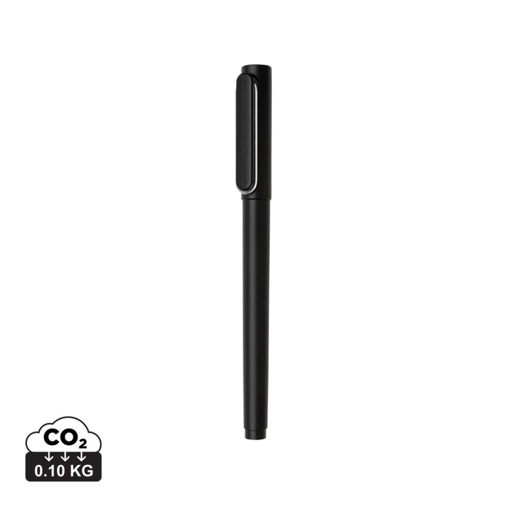 Cap pen X6 with ultra glide ink and metal clip with your logo