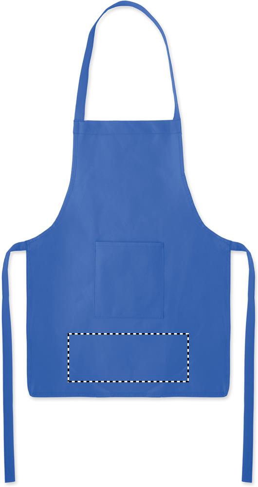 Print position FRONT BELOW POCKET
