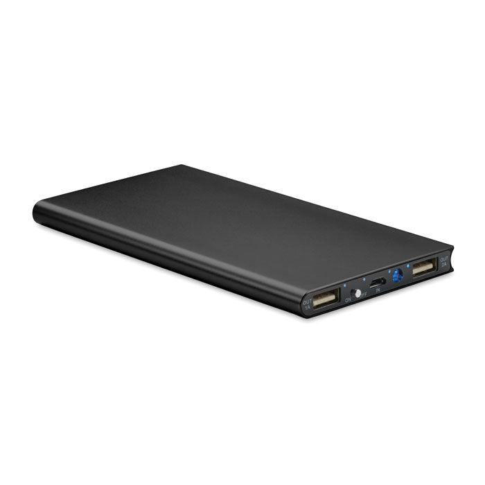 Power bank POWERFLAT8 8000 mAh ar jūsu logo