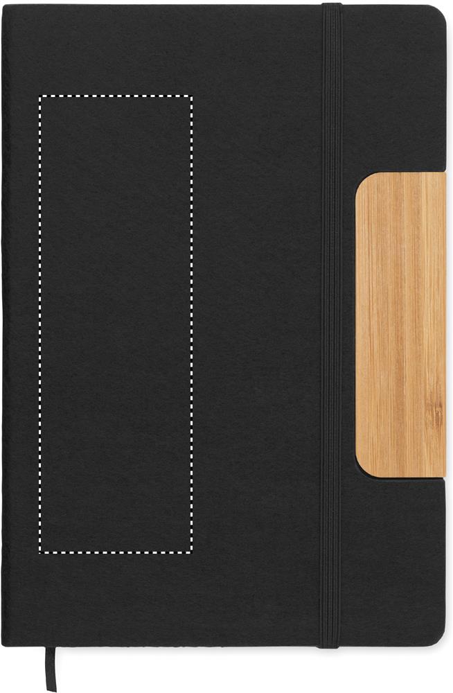 Print position NOTEBOOK FRONT