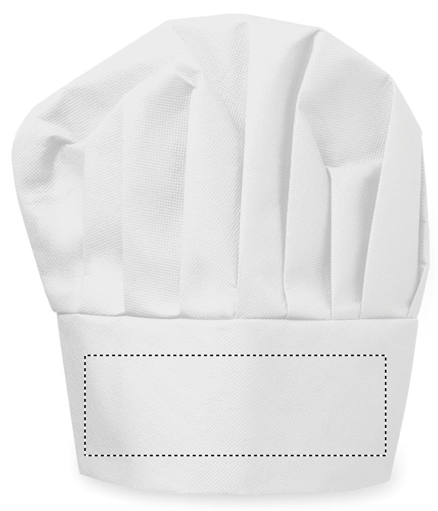 Print position HAT FRONT