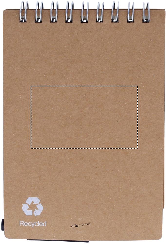 Print position BACK NOTEBOOK