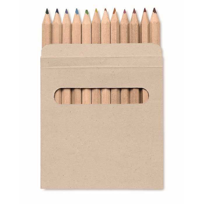 Krāsaino zīmuļu komplekts ARCOLOR 12 gab. ar jūsu logo