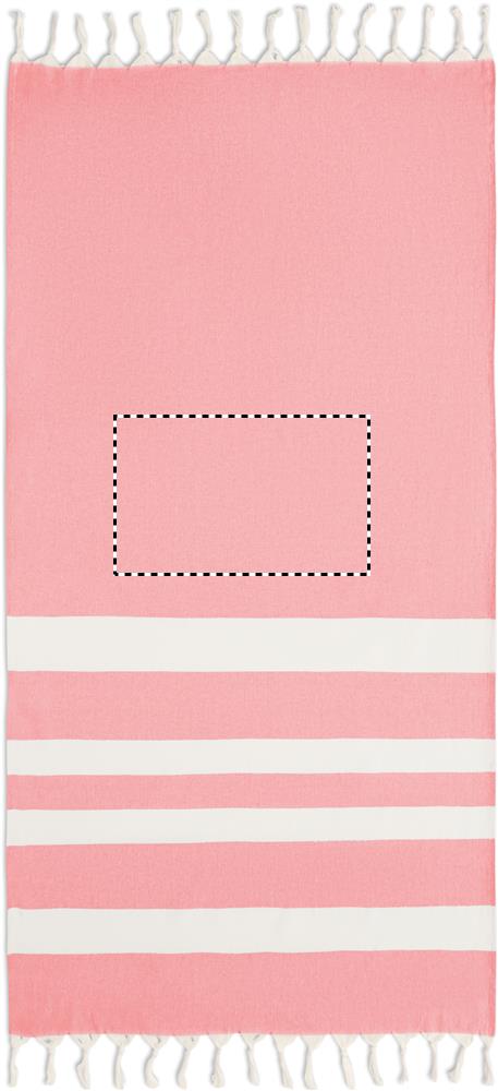 Apdrukas vieta TOWEL CENTER BACK